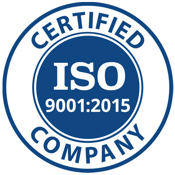 ISO 9001:2015 certified